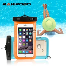 Универсальный Водонепроницаемый Чехол 4,"-6,0", Чехол для телефона, камеры, мобильного телефона, водонепроницаемые сумки для iphone 5, 5S, SE, 6, 6 S, 7, 7 Plus