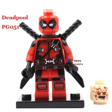 Única Venda de star wars Quadrinhos Deadpool marvel superhero Armado modelo de blocos de construção tijolos brinquedos para as crianças brinquedos menino