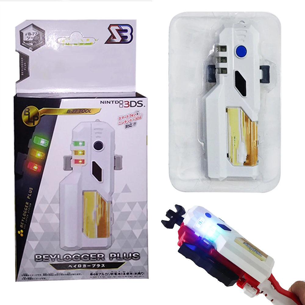 

Beyblades Burst Beylogger Launcher with LED and Light with Music Gyroscope Accessories Toys for Children --213022