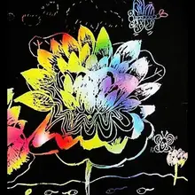 10 шт. размер 18x25 см скребок бумага для рисования Обучающие Развивающие игрушки экологическая Волшебная вертушка художественная бумага для рисования