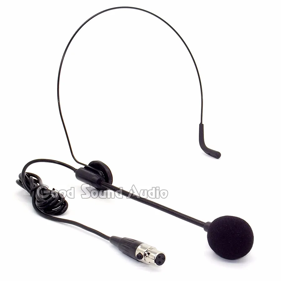 Мини XLR 3 Pin TA3F штекер крючком головная гарнитура основная часть микрофона-установленный микрофон повязка на голову микрофон майка для Samson беспроводной Системы