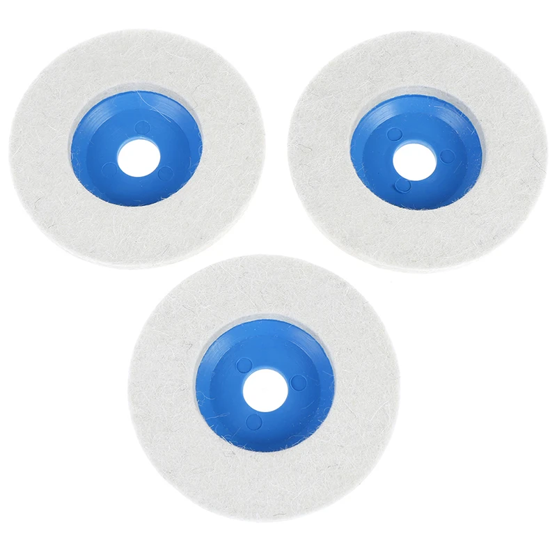 

3Pcs/Set Round Polishing Wheel Felt Wool Buffing Polishers Pad Buffer Disc Tools High Quality Polishing Wheel