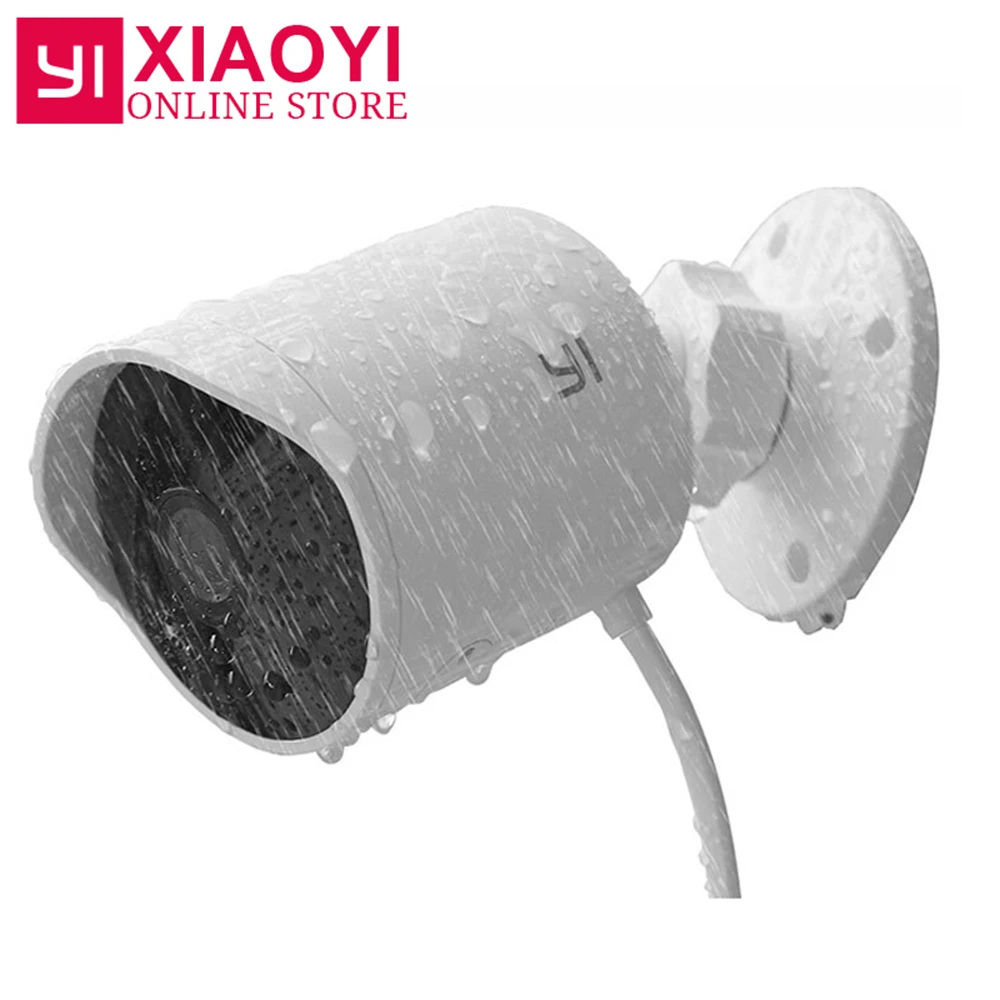 Beste 1080 p Xiaomi YI Outdoor Security Camera Cloud Cam Draadloze IP Camera Waterdicht Nachtzicht Security Surveillance Wifi Webcam
