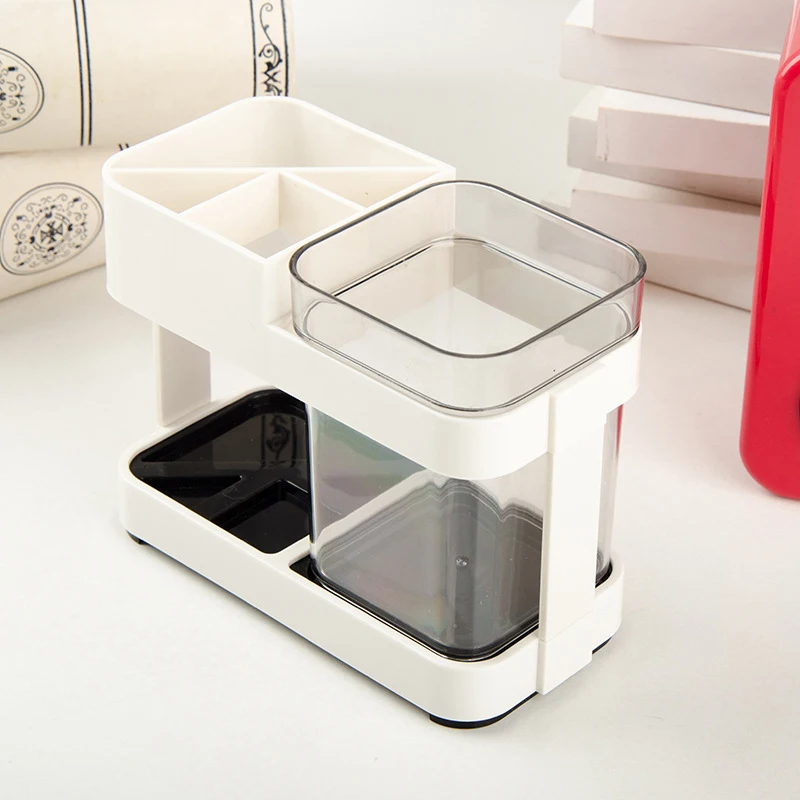 Toothbrush Box Holder Cup Bathroom Storage Toilet Two Removable Toothbrush Box Holder Cup Bathroom Storage Toilet Two Removable Dental Liances Seat Creative Supplies In Accessories