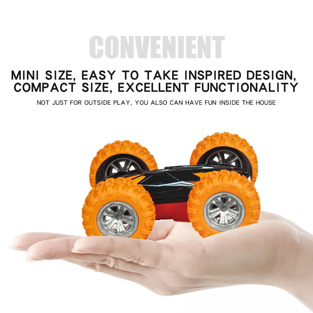 

RC Car Stunt Car Children'S Toy Double-Sided Dump Truck Off-Road Model Car Remote Control Rechargeable Climbing Car