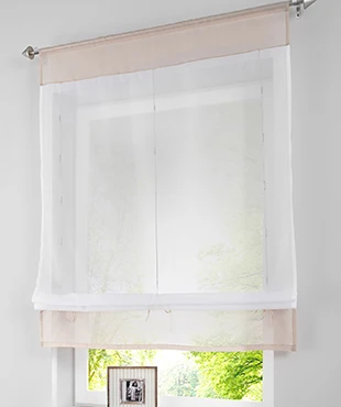 Вышитые римские короткие занавески s тюль для кухни отвесная занавеска для гостиной спальни Жалюзи На Окна cortinas dormitor - Цвет: 1pc curtain