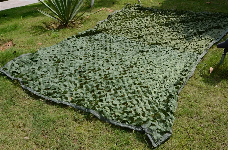 WELEAD 2x8 Reinforced Camouflage Net for Gazebo Garden Sun Shelter Shading Photo Camoflage nets Army Camo Training White Carport