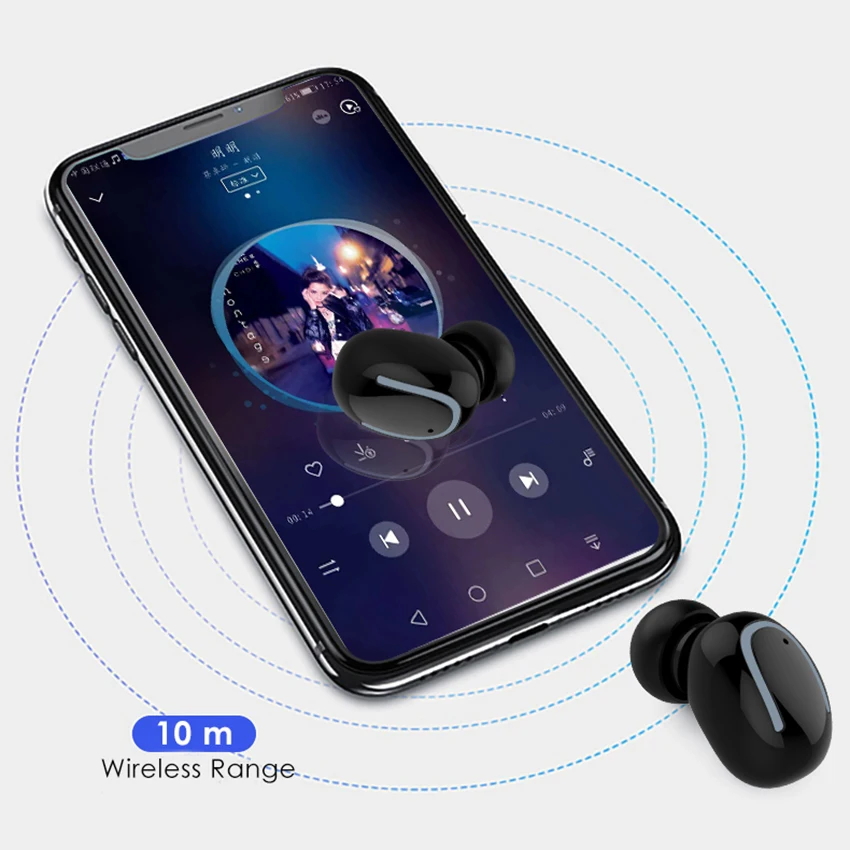 Aimitek Q32 TWS Bluetooth 5.0 Earphones-4