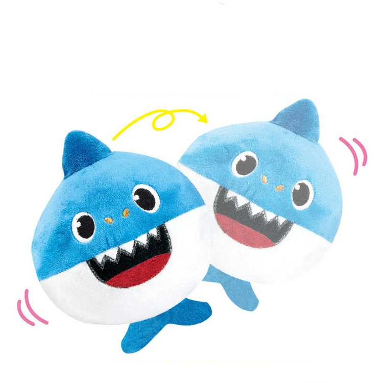 

Charging version of shark baby jumping ball, upgraded version of plush toys, with 120 songs, tumbler function, baby happy toy