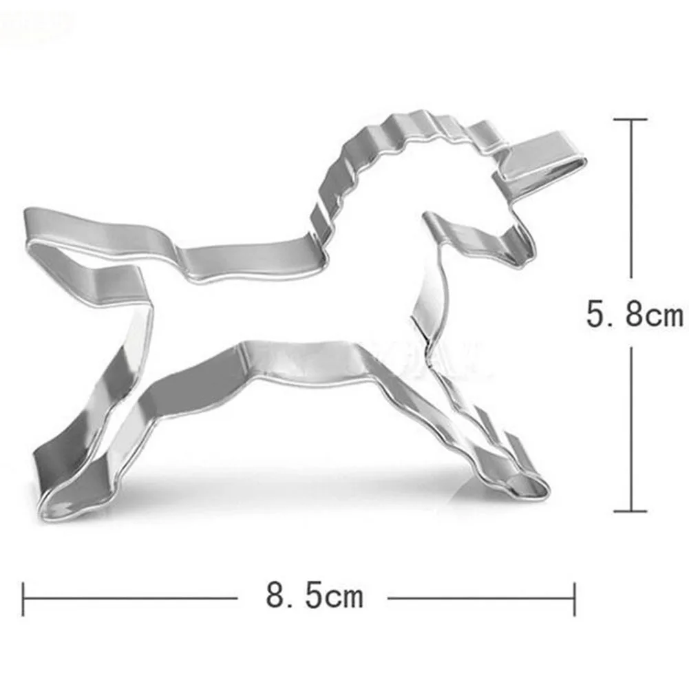 Единорог Лошадь печенье резак торт шоколад помадка мыло хлеб Плесень Десерт Формы Торт украшения Печенье Кондитерские формы для выпечки