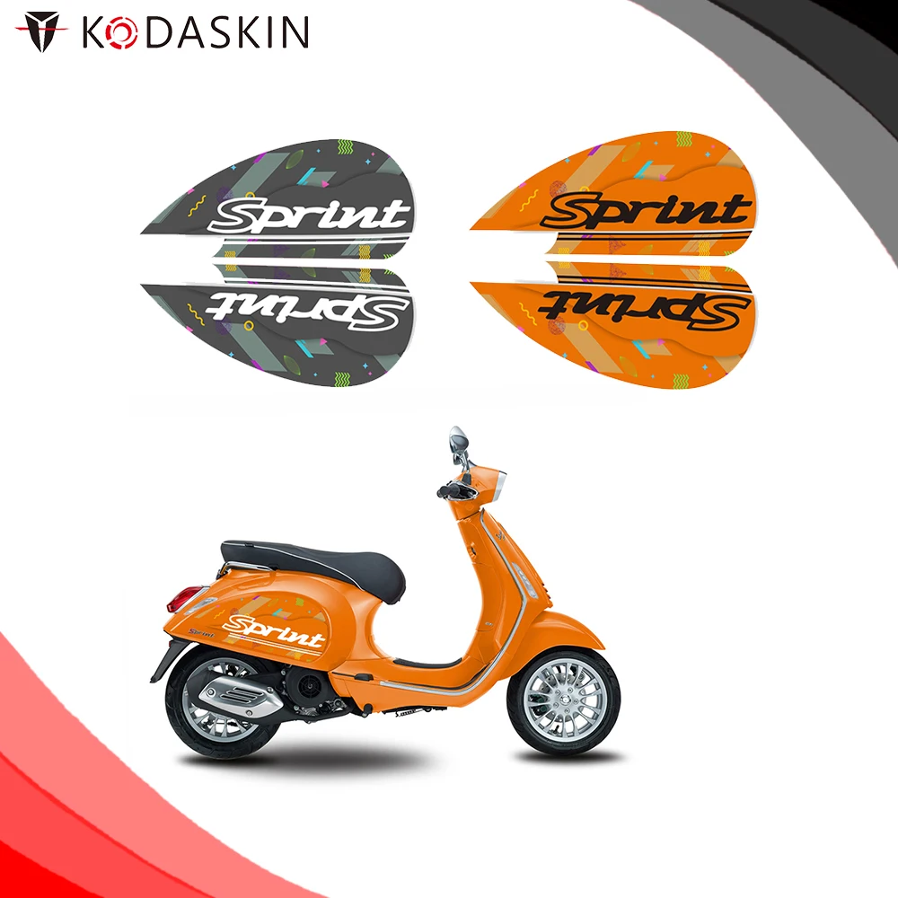 KODASKIN 2D piaggio Body sticker наклейка Спортивная наклейка для Vespa Sprint