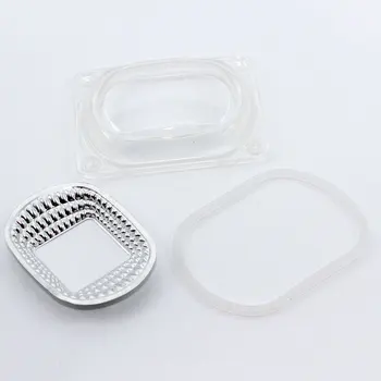

LED Lens For LED COB Lamps Include: PC lens+Reflector+Silicone Ring Lamp Cover shades Sport Light DIY For Floodlight