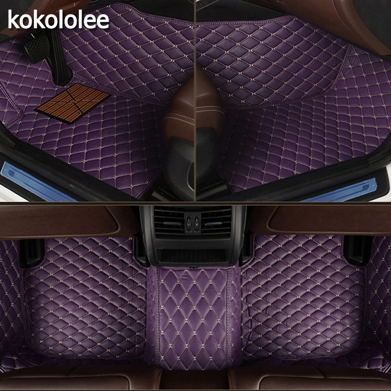 kokololee Custom car floor mats for Hyundai All Models elantra terracan accent azera lantra tucson iX25