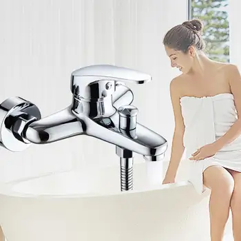 

Bathroom Thermostatic Mix Bath Shower Faucets Water Control Valve Wall Mounted Ceramic Thermostatic Valve