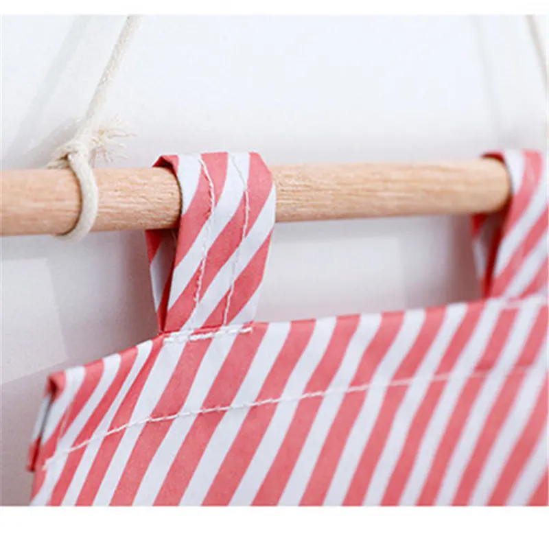 المطبوعة نمط حقيبة التخزين متعددة الوظائف منظم أدوات التجميل أكسفورد تخزين ملابس مربع 3 جيوب خزانة جدار الحقيبة لعب الحاويات