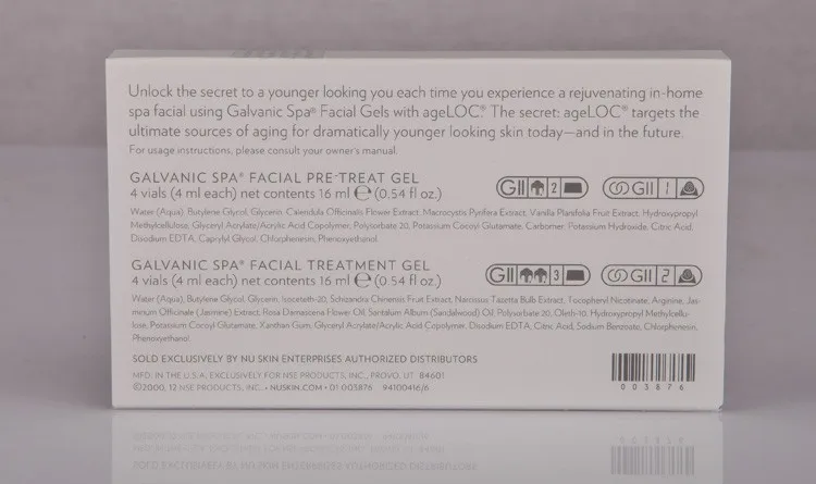 Nu skin galvanic spa prix