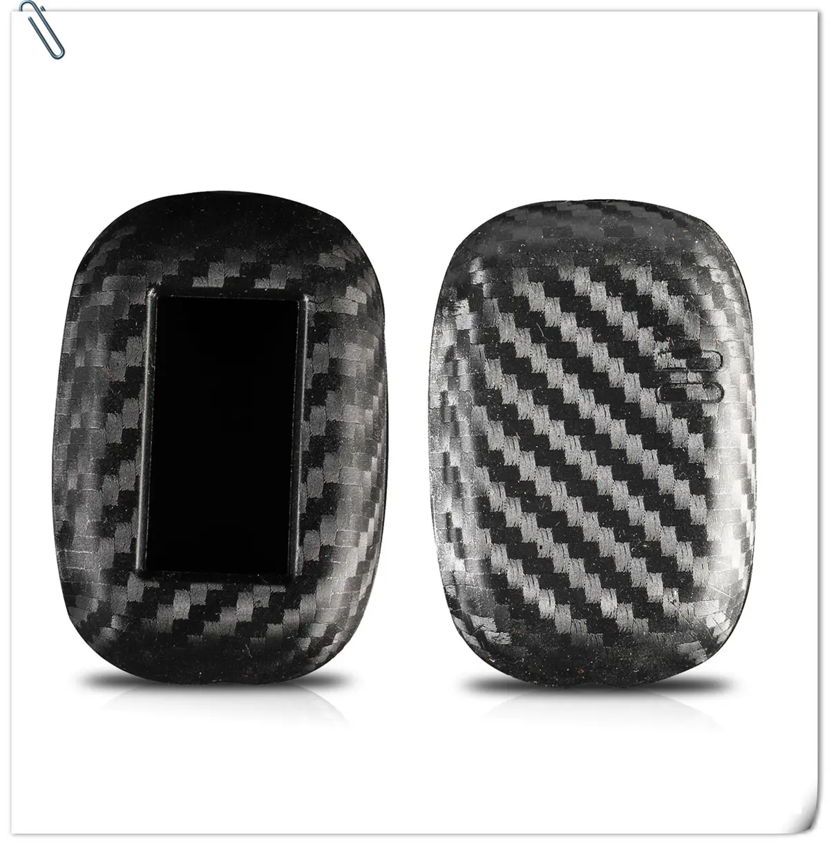 Keyforkess nuovo portachiavi in Silicone al carbonio per Starline B92 B93 B94 B62 B64 sistema di allarme russo a 2 vie copertura portachiavi - HTB1HHODSgHqK1RjSZFgq6y7JXXaB