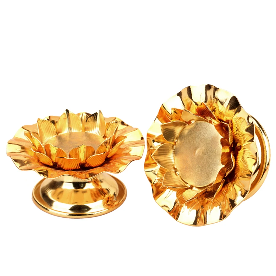 Metal Candle Holders For Wedding Centerpieces Metal Lotus Candlestick