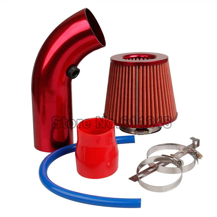 RED 2012 UNIVERSAL 64mm 2.5/" SMALL AIR INTAKE FILTER