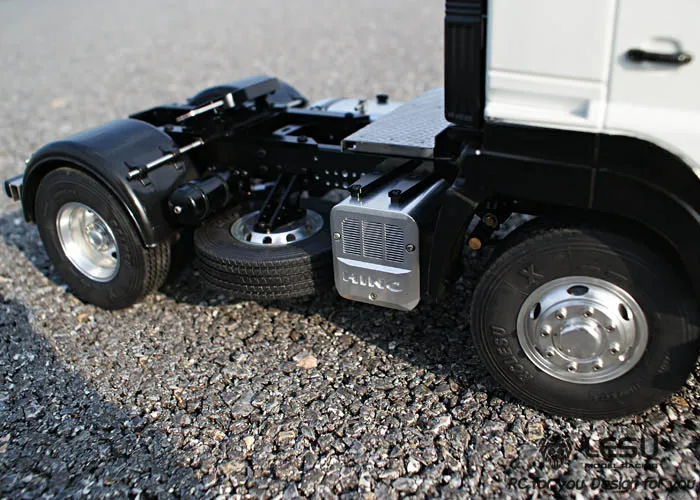 1/14 грузовик 700 4X1 трактор Металлическое шасси с высоким крутящим моментом электрическая модель LS-20130008 RCLESU грузовик