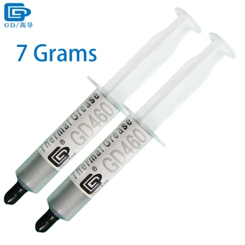 

GD460 Thermal Conductive Grease Paste Silicone Plaster Heat Sink Compound 2 Pieces Net Weight 7 Grams Silver For PS4 LED CPU SY7