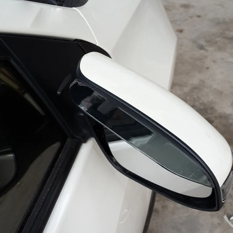 2pcs/set car rearview mirror sun visors rain eyebrow guard cover For Toyota Corolla C1299