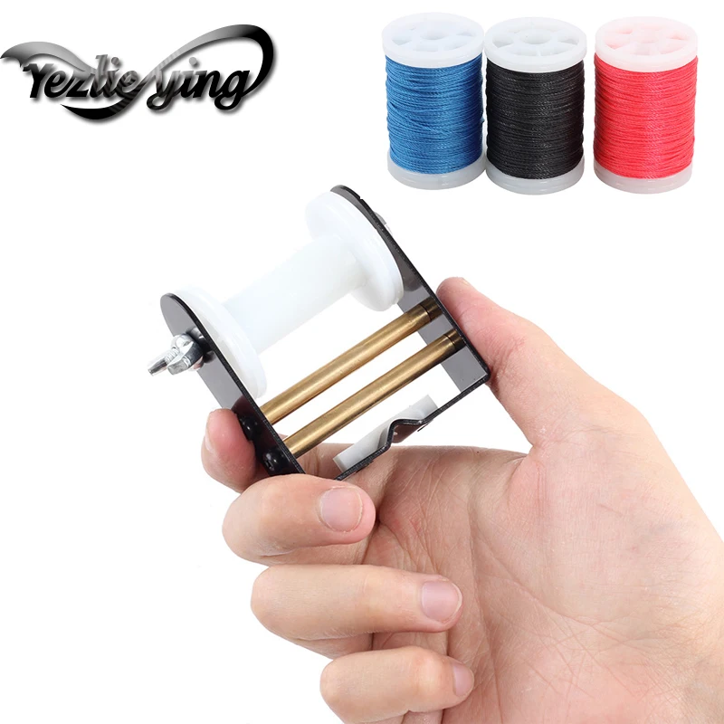 

Crossbow Hunting Recurve Bow String Servering Jig Tool Thread Rope Protect Bowstring DIY Manual String For Shooting Accessories