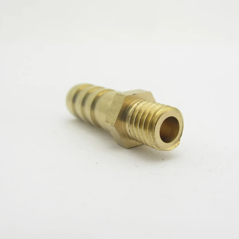 8mm Hose Barb x M8*1.25mm Male Metric Thread Brass Barbed Pipe Fitting Coupler Connector Adapter For Fuel Gas Water pipe fitting,hose pipe fitting