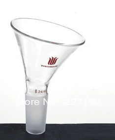 

F398100 Funnel, Powder, 60 degrees Offset, Approx.Diameter at top:100mm, Joint:29/42