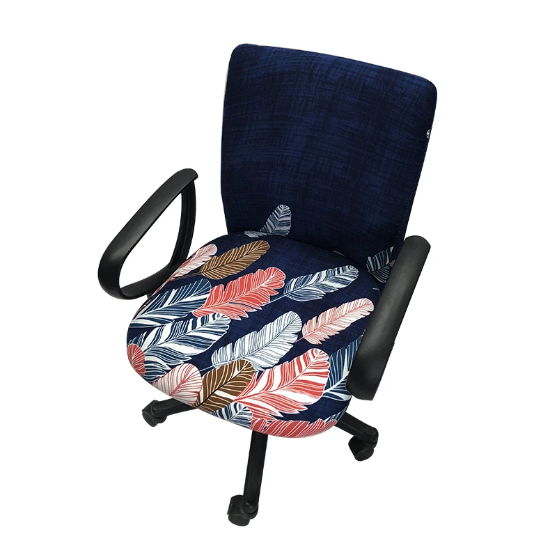 Горячая Распродажа, современный офисный чехол на компьютерное кресло, эластичный спандекс, офисный, Анти-пыль, универсальный чехол для кресла, съемный чехол для стула