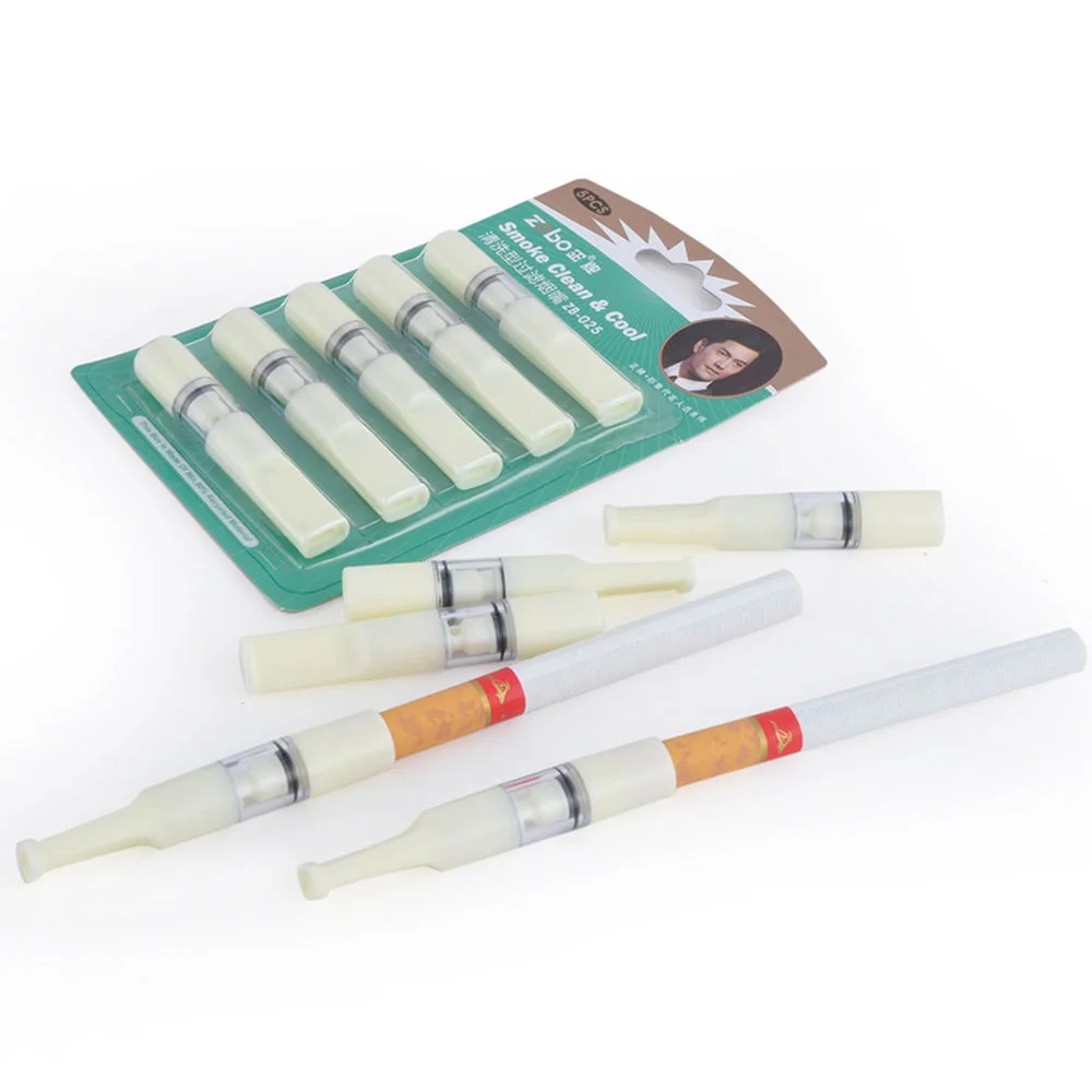 ONUOSS 5PCS Smoking Acrylic Reusable Cigarette Filter Tips Mouthtips
