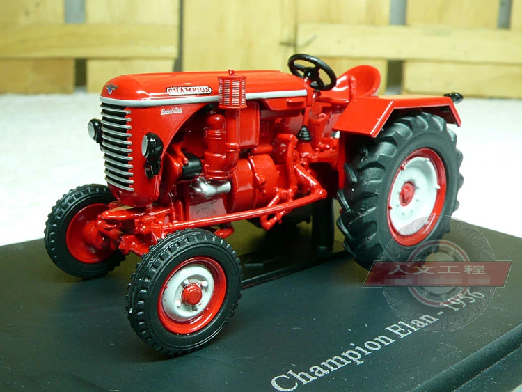 

1:43 Scale Model Champion Elan 1956 alloy model tractor Rare collection model