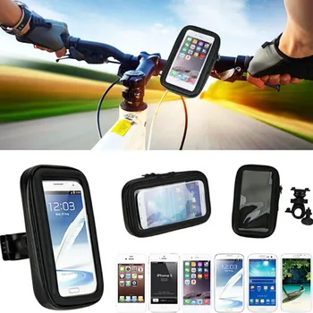 터치 스크린 방수 자전거 자전거 휴대 전화 케이스, 가방 홀더 스탠드 알카텔 픽시 4 플러스 파워, Gionee M6 플러스 S6