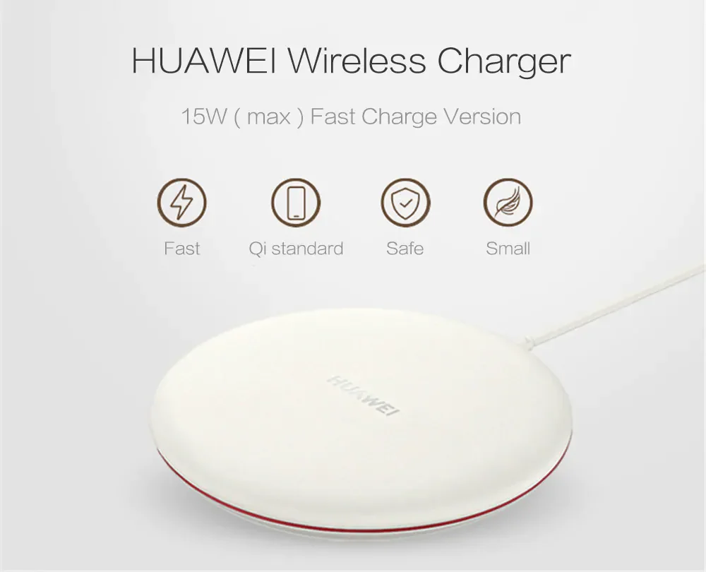 Huawei Smart Быстрое беспроводное зарядное устройство для huawei Mate20 Pro/Mate20 RS/iPhone X Max 15W