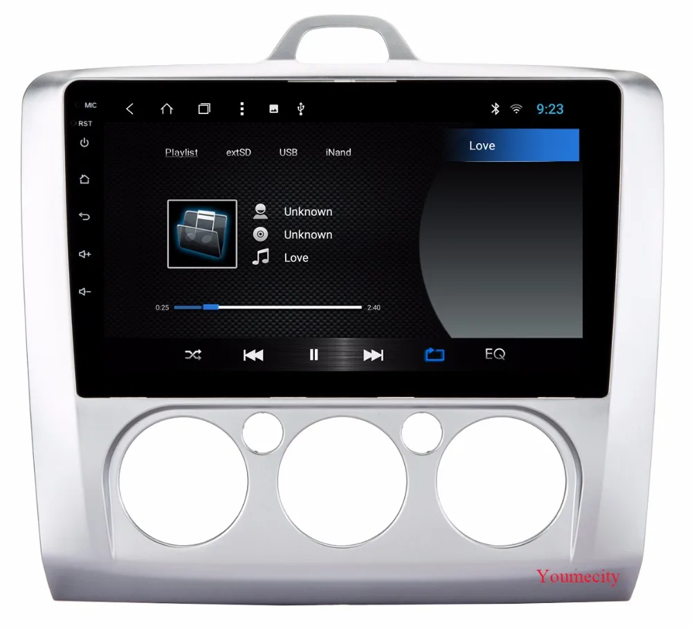 Flash Deal Android 9.0 Car dvd Player For Ford focus 2 3 2006 2007 2008 2009 2010 2011 IPS screen wifi+Radio 2GRAM Octa Core Video GPS 63