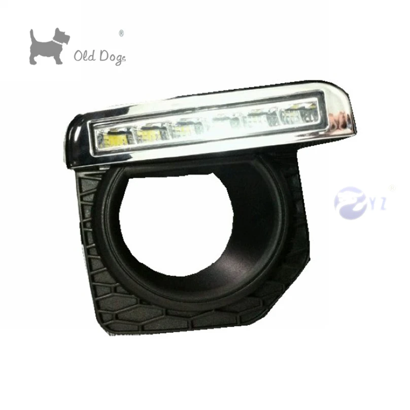 

2 pcs car styling For Land Rover Freelander 2 LED DRL Daytime driving Running Lights Daylight Fog Lamp Waterproof free shipping