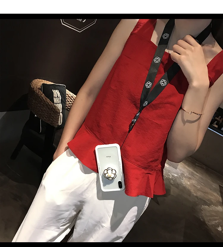 Чехол для iPhone XS Max XR X Camellia Flower подставка разворачивания чехол 8 7 6S 6 Plus SE 5s 5| |