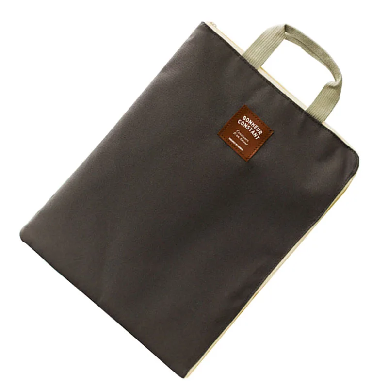 1 PC Koreanische Einfache Feste A4 Große Kapazität Dokument Tasche Business Aktentasche Lagerung Datei Ordner für Papiere Schreibwaren Student Geschenk