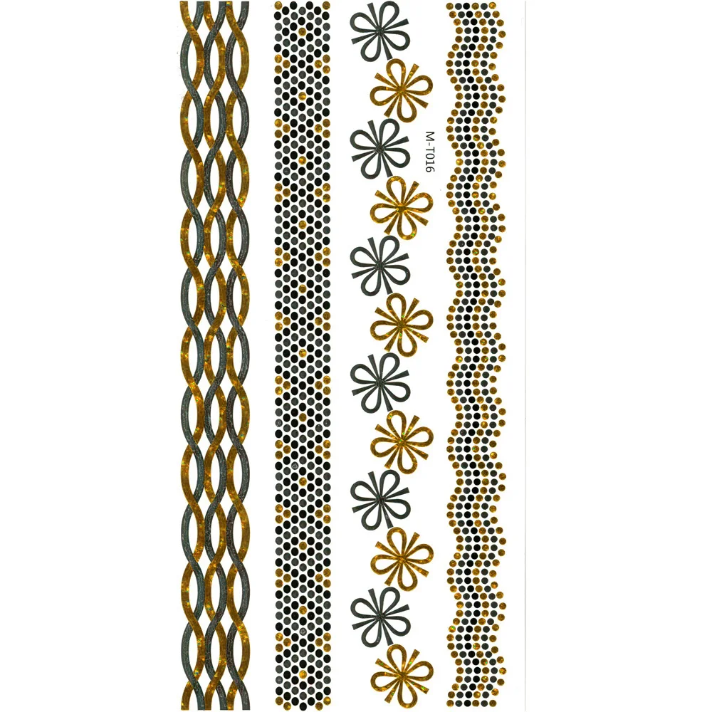 8PCS Beautiful Cute Water Transfer Tattoos Body Art Makeup Cool 3D Waterproof Temporary Tattoo Stickers For Girls Man Tatouage (30)