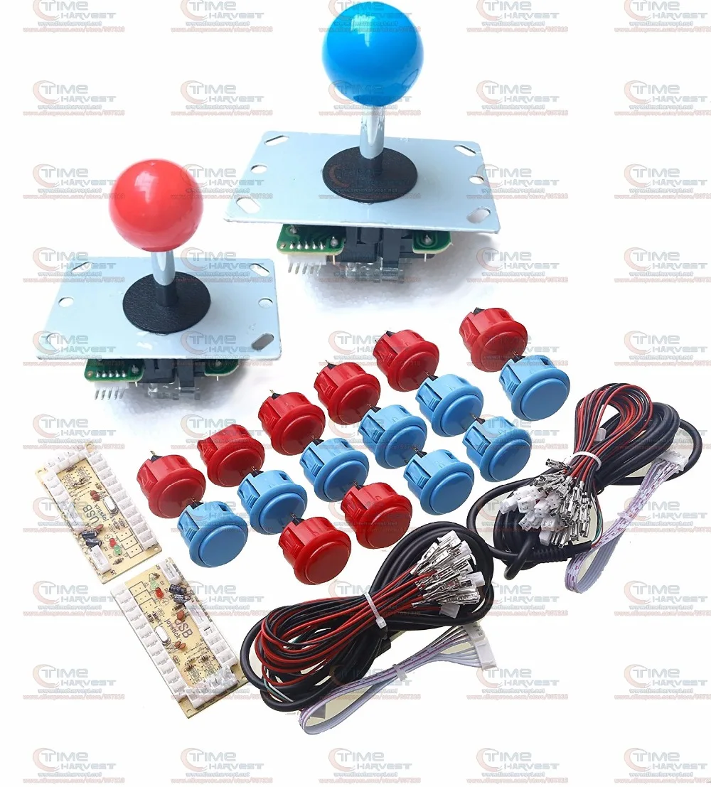 Arcade parts Bundles kit With Original Sanwa button 1 player Zero Delay USB Encoder 5 pin 8 way Joystick Build Up Arcade Console Arcade parts Bundles kit With Original Sanwa button 1 player Zero Delay USB Encoder 5 pin 8 way Joystick Build Up Arcade Console