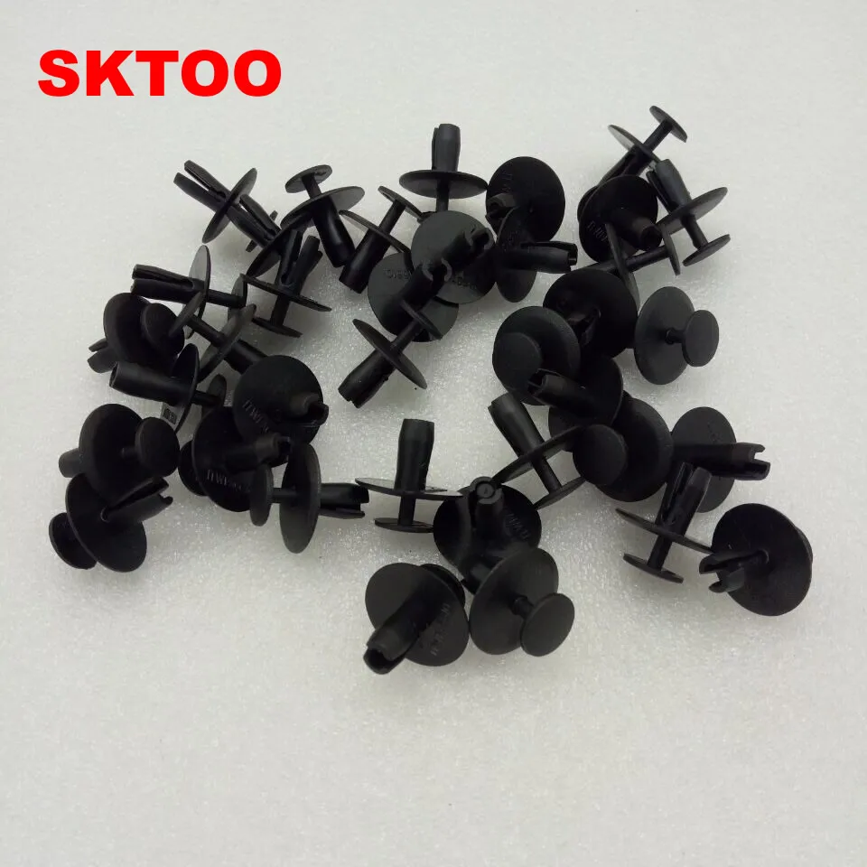 

SKTOO 50pcs for Peugeot 307 207 206 408 Triumph Sega snap cover sound insulation cotton / air conditioning filter clip