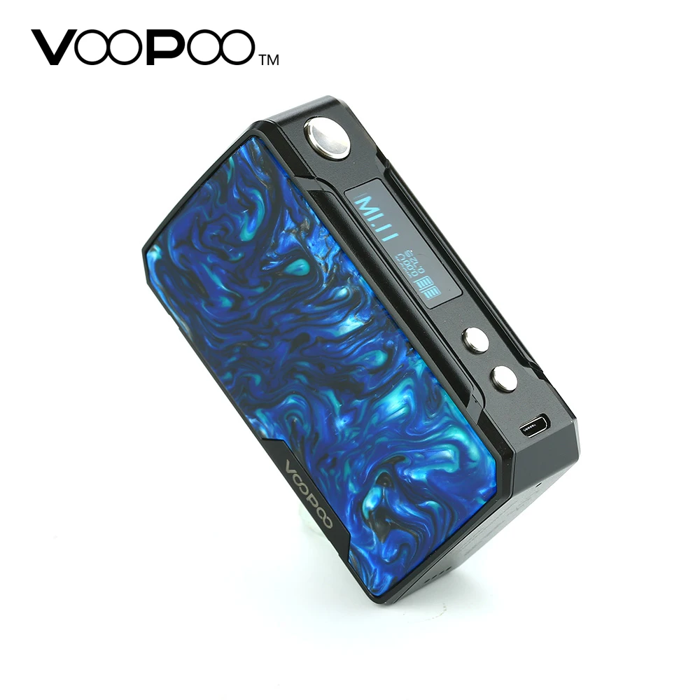 117 Вт VOOPOO Drag Mini MOD со встроенным аккумулятором 4400 мАч и инновационным геном. FIT чип электронная сигарета Vape коробка Mod VS Drag 2