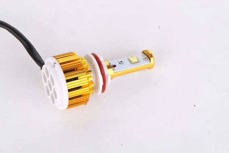 Комплект светодиодных фар V16 turbo H7 Plug & play EMC canbus H11 H1 H3 H8 H9 H10 9005 9006 880 881 7200LM H4 H13 9004 9007