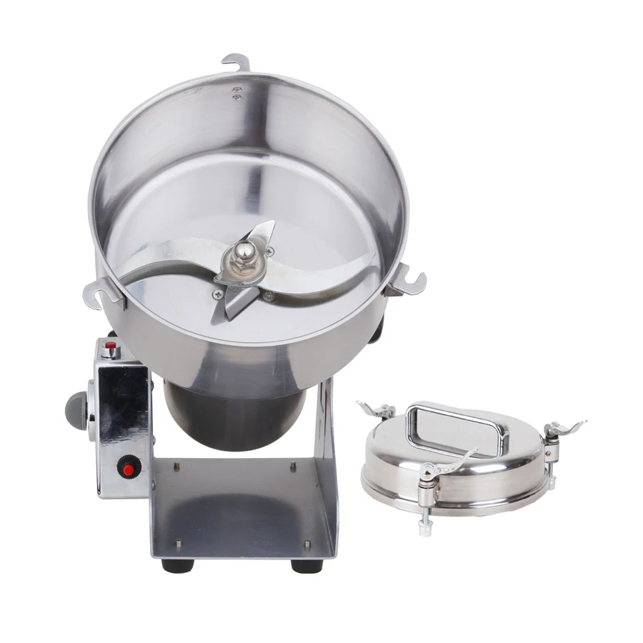 

Electric Powder Grinder YB-1500A Stainless Steel Grinding Machine 1500g Rocking Grinding Machine for Grain/ Bean