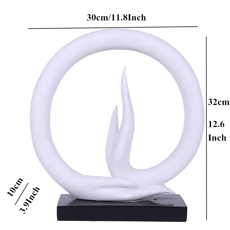 VILEAD 12,6 ''Песчаник абстракция Будда ручной Статуи творческой стороны фэншуй Статуэтка для украшения дома аксессуары год Декор