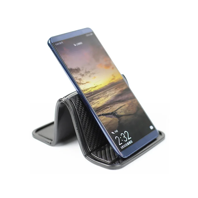 

Car Dashboard Non-Slip Grip Dash Mat Anti Slide Phone Keys Coins Stick Mats Foldable Mobile Phone Tablet Desk Stand