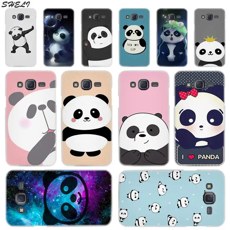 

Sheli Ultra Lovely Panda cute Hard Phone Case for Samsung J1 J2 J3 J4 J5 J6 J7 J8 2015 2016 2017 2018 J7 Prime j4 Plus Ace