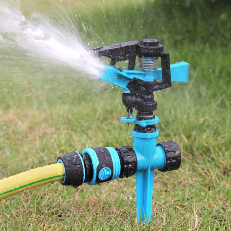 1pcs 360 Gear Drive Automatic Swing Drippers Irrigation Sprinkler Head