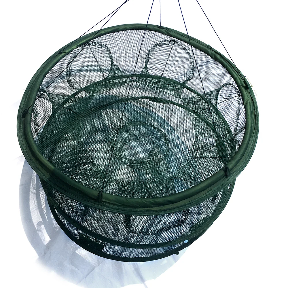 

Automatic Fishing Net Shrimp Cage Nylon Foldable Crab Fish Trap Cast Net Cast Folding Fishing Network