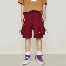 April MOMO мужские большие Боковые карманные повседневные шорты мужские s хип хоп Спортивные шорты модные тактические шорты уличные брюки
